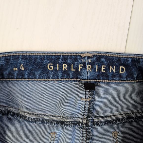 White House Black Market Girlfriend Jeans Women’s 4 (M 31x29) Embroidered Floral - Picture 5 of 12